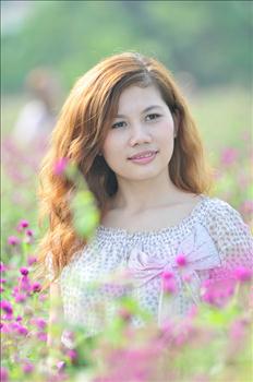 miss Yến - Chụp tại vườn hoa Bách Nhật