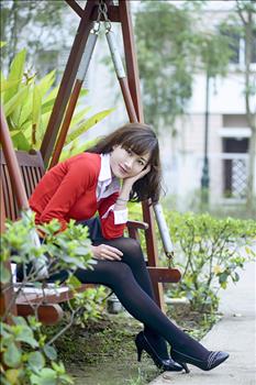 Miss Hương - Chụp tại khu đô thị Spelendora Bắc An Khánh