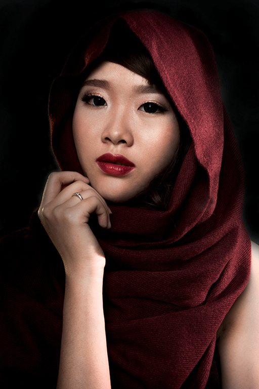 Huyền Mi - Chụp trong Studio tại CLB nghệ thuật NeverLand